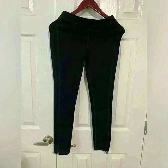 Rag & Bone / Jean The Lawson Black Pant Leggings - Size: Medium - Picture 2 of 10